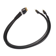 Argent SFF8654 8i-2x4i câble Mini SAS 0,5 m