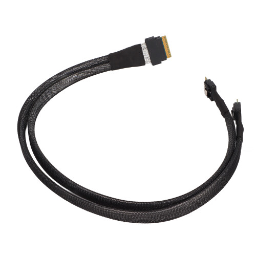 Argent SFF8654 8i-2x4i câble Mini SAS 0,5 m 2