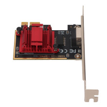 RTL8125b NIC PCIe 2,5 Gbps RJ45 Tarjeta de escritorio PCB