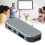 Hub USB-C 5-en-1 PD 100W 10Gbps Plateado USB-C 1