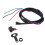 Interruttore rotondo per moto 12V 30A, 5,6 cm, rosso 13