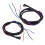 Interruttore rotondo per moto 12V 30A, 5,6 cm, rosso 3