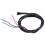 Interruttore rotondo per moto 12V 30A, 5,6 cm, rosso 14