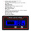 Moniteur de batterie 12-84 V écran LCD bleu EV 7