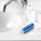 Mini rasoio USB 14500 400 mAh blu ricaricabile 4