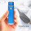Mini rasoio USB 14500 400 mAh blu ricaricabile 7