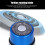 Mini rasoio USB 14500 400 mAh blu ricaricabile 10