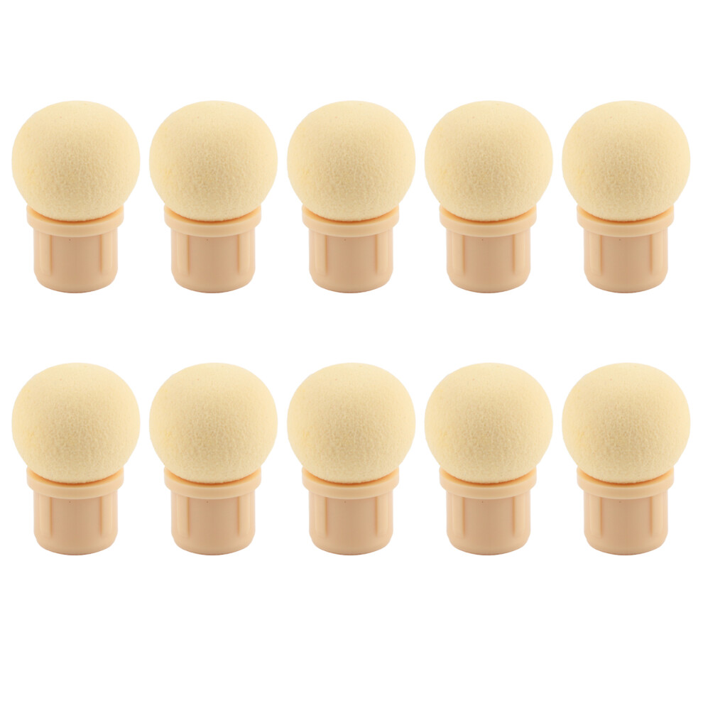 10pcs Replaceable Sponge Head For Glitter Powder