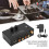 PP500 Preamplificatore Phono RCA L/R In/Out Nero Metallo 9