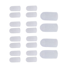 10 Pairs Silicone Toe Guards Soft Protective Friction Shields Various Sizes