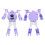 Robot Transformation Deformed Electronic Wrist 4