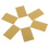 50Pcs Impressive Blanks Laser Mark Engraved Metal 12