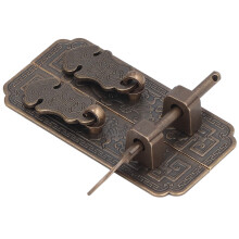 Gehäuse-Frontplatte aus Messing Material Bronze Glückssymbol Fledermaus-Muster Retro-chinesische Schrankgriffe für Kleiderschränke