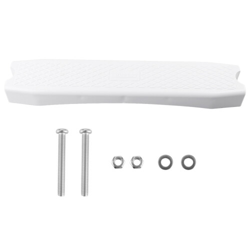 NonSlip White Plastic Ladder Pedal Replacement
