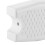 NonSlip White Plastic Ladder Pedal Replacement 12