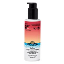 Solarium SPF50+ Face & Body Sunscreen Milk Sensitive Skin |High protection sunblock face and body - 150ml