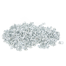 High-Quality White Metal Eyelets 500Pcs for Shoes and Clothing