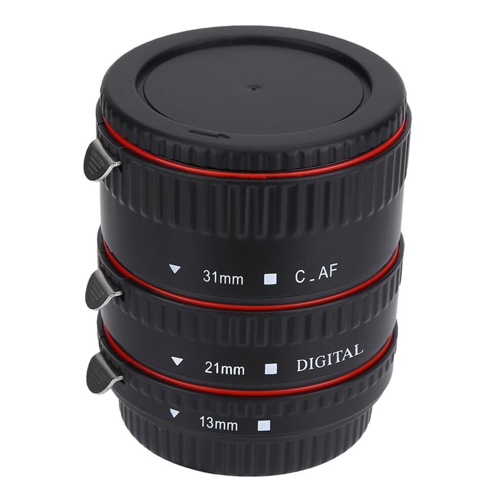 Closeup Lens Set With Lens Adapter Rings, Macro Extension Tube For Auto Focusing Photography, Compatible With Dslr And Mirrorless Cameras 6276012524382