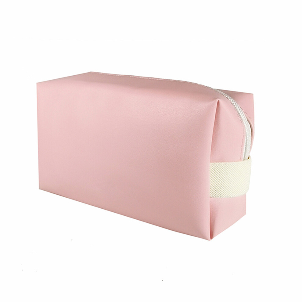 (Pink) Mini Wash Bag Travel Handheld PU Storage Bag And Details Of Handheld-image-OPC-PJP2FRM-NEW