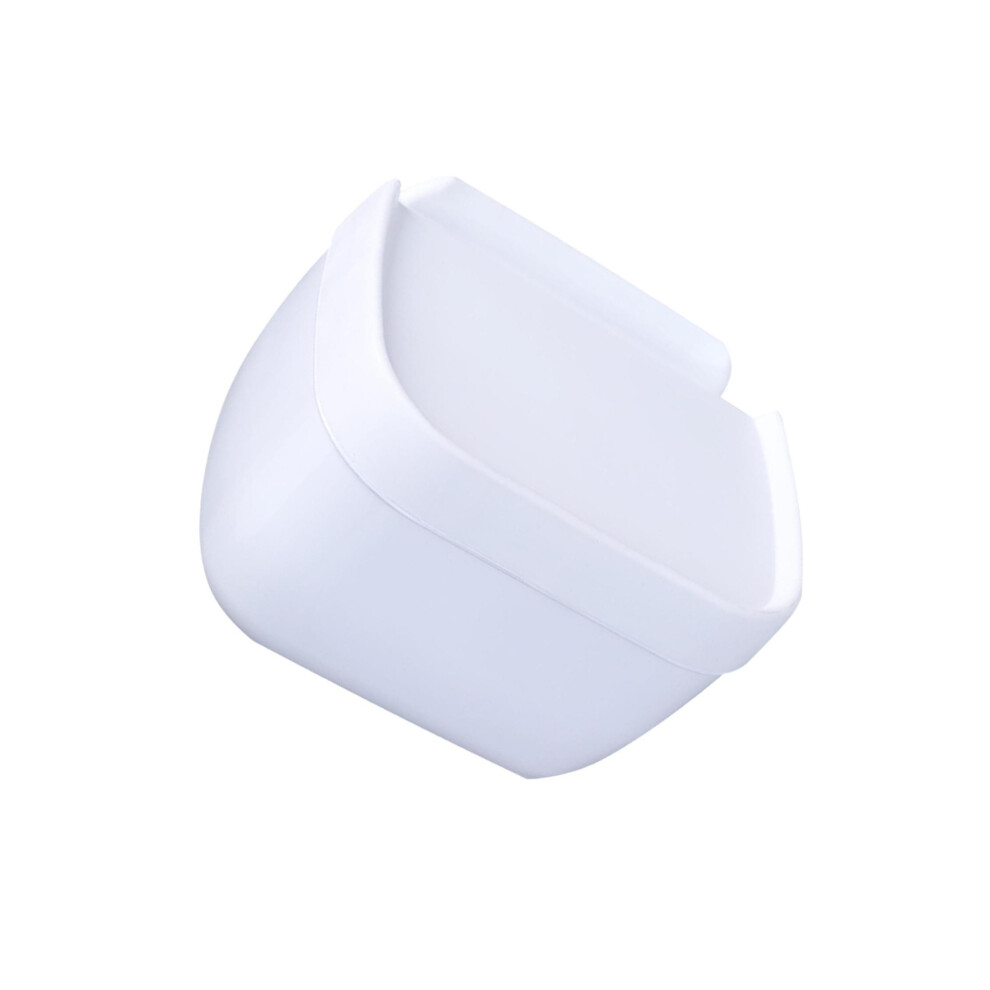 (white, 16x125x115cm) Wall Mounted Toilet Paper Holder with Shelf Waterproof for Toilet-image-OPC-PJP2FX6-NEW