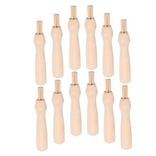 15pcs Felting Needles Kit with Wooden Handles for Punch Needle Crafts and Fiber Art Supplies