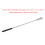 12-25in Long Stainless Steel Shoe Horn Adjustable Rustproof Handle Durable 11
