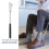 12-25in Long Stainless Steel Shoe Horn Adjustable Rustproof Handle Durable 10