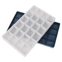 DIY Watercolor Pigment Box Portable Mixed Pigment Tray with 12 Colors for Artists and Painters