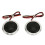 2pcs 150W Dome Tweeter 2 Way System High 8