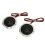 2pcs 150W Dome Tweeter 2 Way System High 15