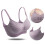 Stripe Pattern Wireless Nursing Bra Anti Sagging 6