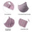 Stripe Pattern Wireless Nursing Bra Anti Sagging 10
