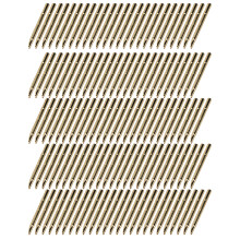 Manicotti in ottone per sonda di prova a molla da 2,4 mm, 100 pezzi, per la serie P125, spina R125‑4S