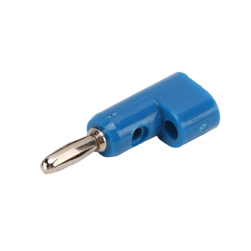 10 pièces 4 mm connecteurs banane sans soudure bleus 24 A 2