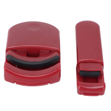 2pcs Eyelash Curler Set – Long Lasting Portable Wide Angle Curling Tool Red