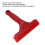 Portable Car Glass Cleaner Squeegee for Windshield and Shower Red 11