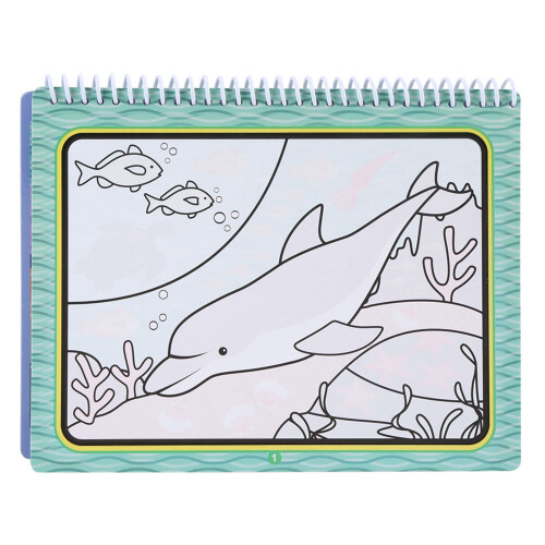 Portable Children Coloring Painting Book with 1