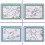 Portable Children Coloring Painting Book with 15