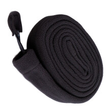 Copertura per tubo del ventilatore in tessuto elastico nero