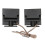 2pcs Dome Tweeter Vehicle Speaker 500W 4Ω 13
