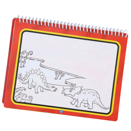 Portable Children Coloring Painting Book with 1
