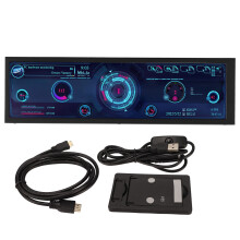 8.8 Inch IPS Display 1920x480 CPU GPU SSD Data