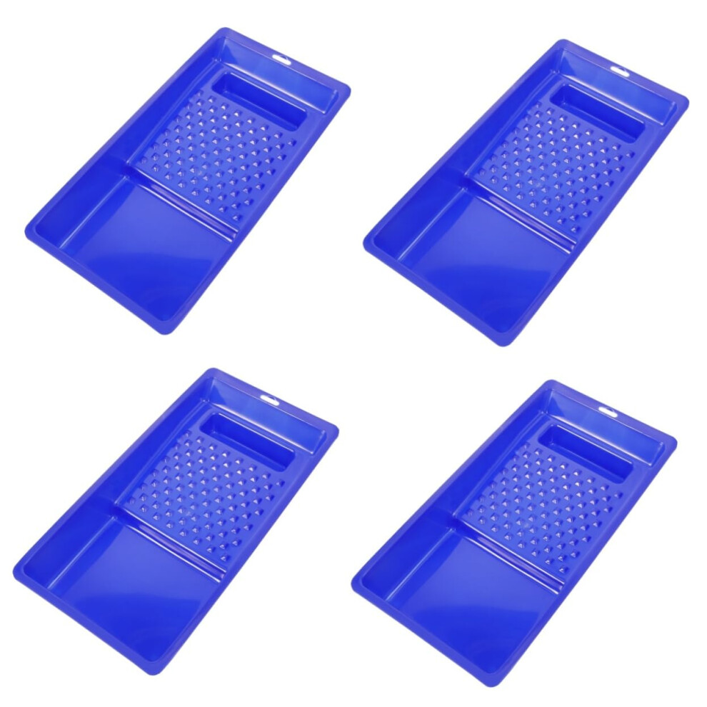 4pcs Paint Roller Container Mixing Tray Set for Easy Paint Pigment Holder and Painting Tool Organization-image-OPC-PJP2J25-NEW