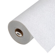 Glitter White Heat Transfer Vinyl HTV Rolls 12"x30ft Iron-On Vinyl for T-Shirts Compatible with All Cutter Machines
