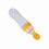 90mL Silicone Baby Toddler Feeding Bottle with 9