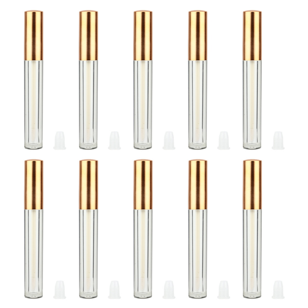 10pcs Lip Gloss Tube Refillable Lip Balm Empty