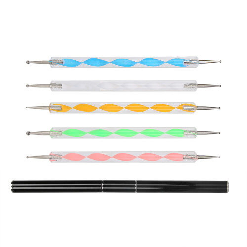 Nail Art Dotting Pen Manicure Tool Set DoubleEnd 1