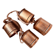 Vintage Metal Cow Bells for Home Garden Decor - Rustic Iron Hanging Decor for Sporting Events and DIY Projects