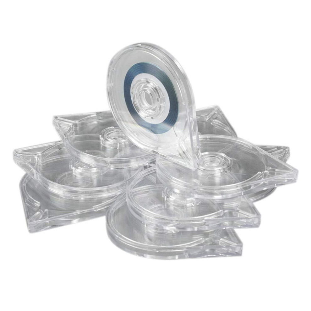 10pcs Box Nail Art Striping Tape Dispenser Roller Stand Tools for Manicure Nail Design and Decoration