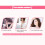 Ceinture de modelage du visage en silicone en forme de V, taille unique, rose 4